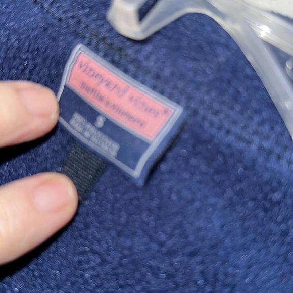 Vineyard Vines Soft Blue Vest EUC SZ S - Picture 4 of 5